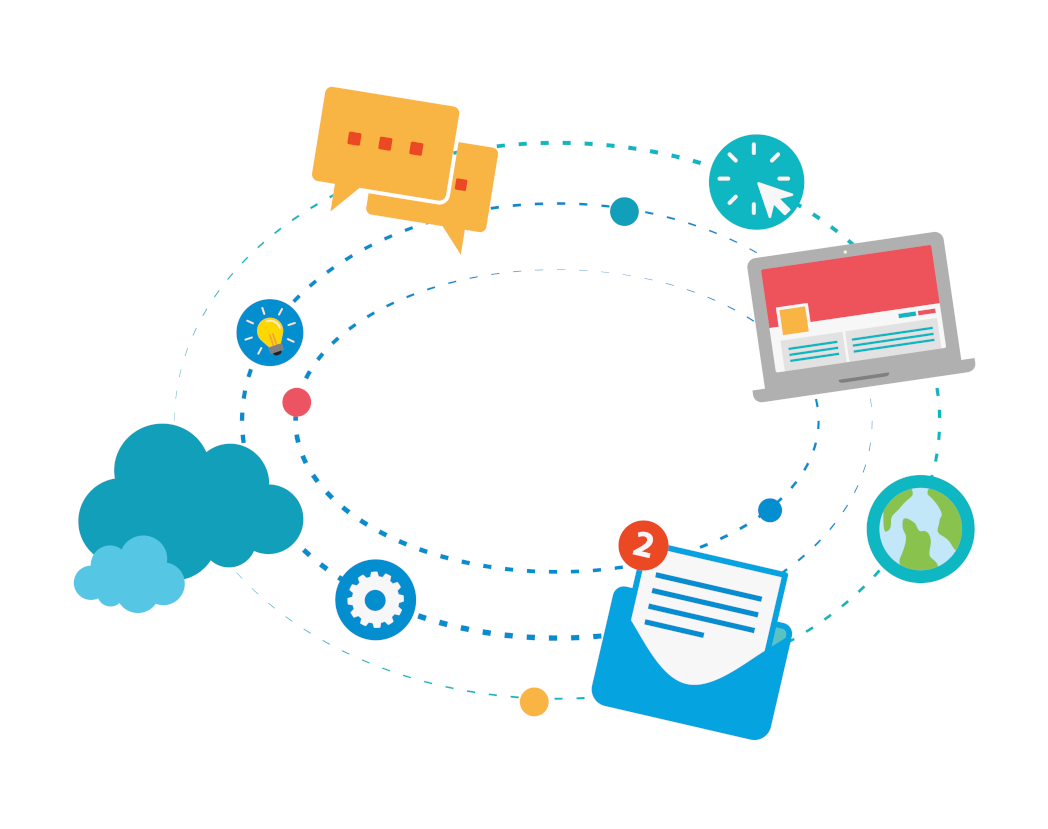 Email migration illustration